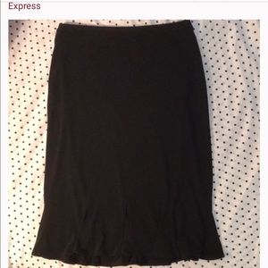 Feminine Express midi skirt